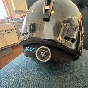 Anon Black kids Snow/Ski Helmet with Dial Fit L/XL